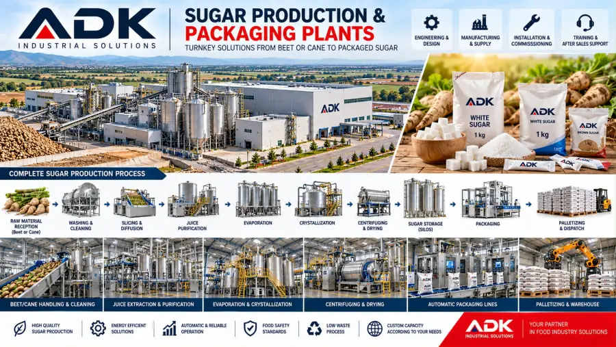 Complete Sugar Packaging Lines