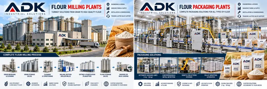 Complete Flour Packaging Lines
