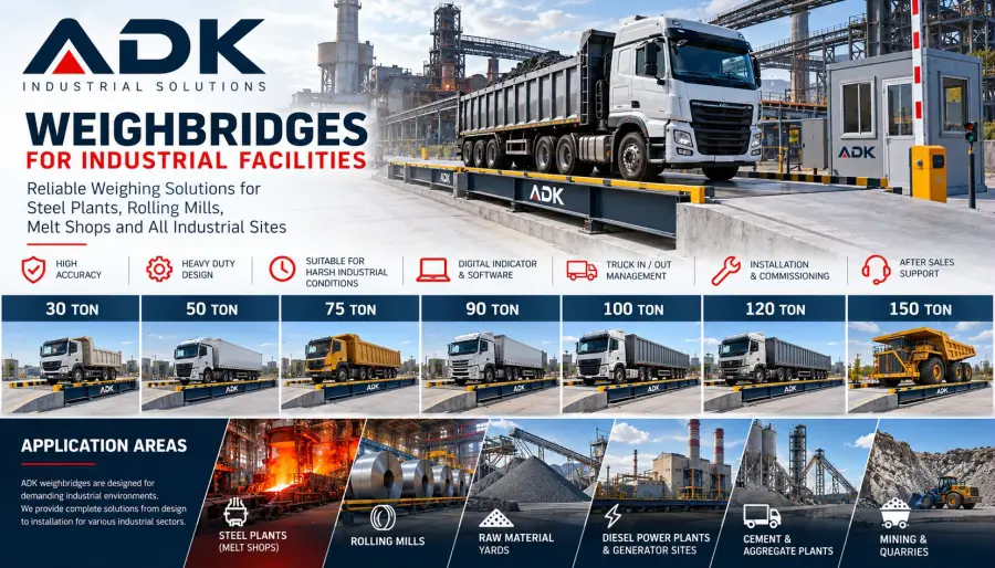 50 Ton Capacity Weighbridges