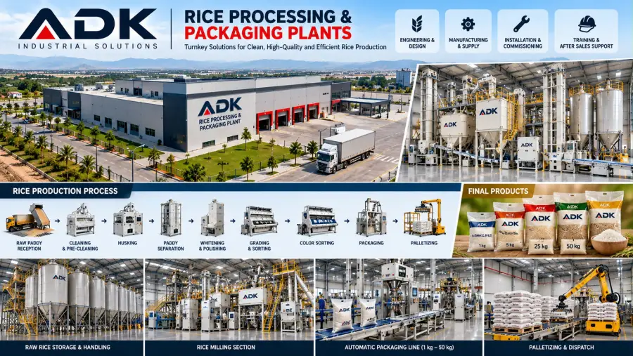 Complete Rice Packaging Lines